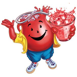 The Kool-Aid Man Rock Club, Kool Aid Man, Type Logo, Tropical Parrot, Logo Unique, Jello Recipes, Best Commercials, Pin Logo, Kool Aid