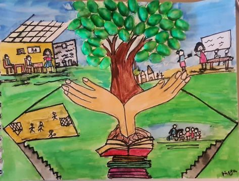 Education is very important part of life for each and every person in the world Technology And Livelihood Education Design, Quality Education Poster, Poster Drawing Ideas, Education Poster Design, Wake Ideas, Importance Of Education, Quality Education, Social Problem, Sleepover Ideas