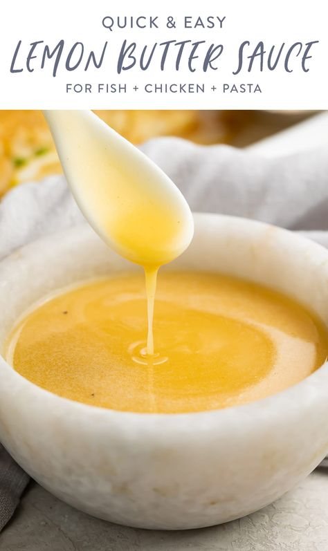 This lemon butter sauce is deliciously lemony and buttery, but with a rich nuttiness that takes this sauce to the next level! Perfect on fish, chicken, or pasta, the easy brown butter base of this sauce gives it a restaurant-quality flavor with minimal effort. Brown Butter Sauce, Boiled Egg Diet Plan, Low Carb Sauces, Keto Dinners, Lemon Butter Sauce, Gravy Sauce, Sauce For Chicken, Lemon Sauce, Lemon Butter