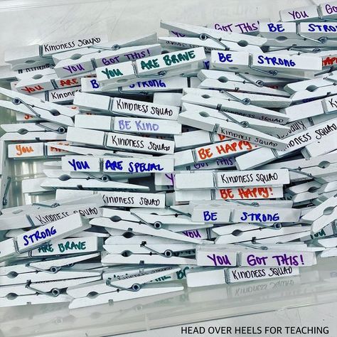 Joanne Miller on Instagram: "KINDNESS SQUAD strikes again! My students love the idea of this secret mission to spread kindness! You have to swipe to see how cute my students are when they secretly put the clip on another student’s backpack! When students discover them later in their backpack, we hope it makes them smile! 😍❤️😍 #kindnesssquad #kindness #spreadkindness #bekind #teach #teachersofinstagram #teacher #teachersfollowteachers #iteach" Tornado Watch, Secret Mission, School Culture, You Are Special, Spread Kindness, 7 Habits, Random Acts Of Kindness, Classroom Activities, Elementary Schools