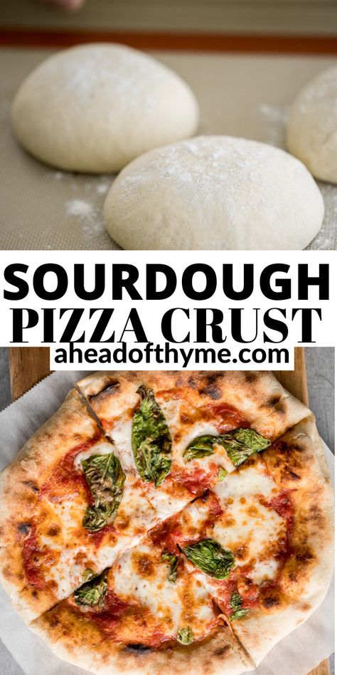 Small Batch Sourdough, Dough Starter Recipe, Sourdough Starter Discard, Sourdough Pizza Dough, Recipe Using Sourdough Starter, Sourdough Pizza Crust, Sourdough Starter Discard Recipe, Homemade Sourdough Bread, Bread Starter