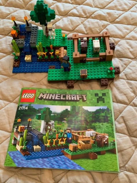 Minecraft Lego Sets, Minecraft Merch, Night Building, Minecraft Gifts, Minecraft Lego, Used Legos, Minecraft Toys, Sonic Party, Construction Lego