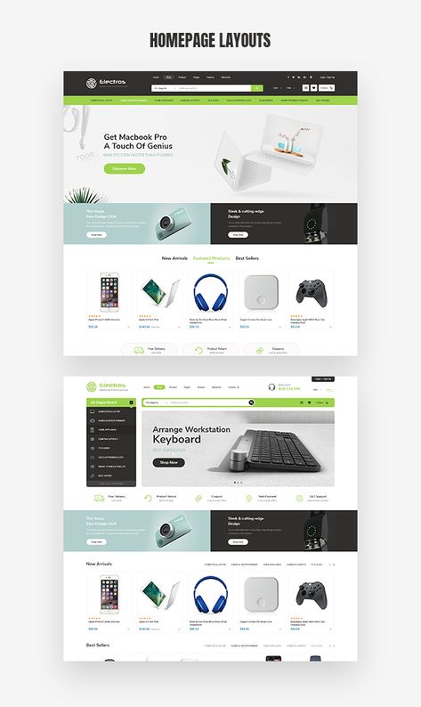 Website Design Electronics, Shopify Store Ideas, Our Products Page Design, Electronic Website Design, Product Listing Page Design, Product Detail Page Design, Product Website Design, Electronics Store Design, Electronic Product Design