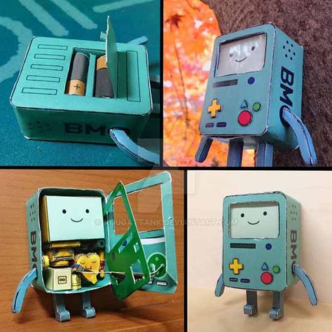 Adventure Time: Micro BMO Papercraft | Paperized Crafts Adventure Time Crafts, Paper Toys Template, Prom Proposal, Paper Toy, Anime Crafts, Adventure Time Art, Barbie Diy, Homecoming Proposal Ideas, Fun Diy Crafts