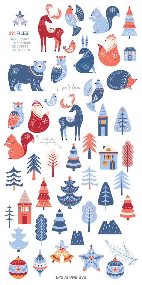 Nordic Christmas Design, Scandinavian Patterns Traditional, Scandinavian Christmas Painting, Scandinavian Christmas Print, Scandi Christmas Illustration, Scandinavian Christmas Wallpaper, Nordic Christmas Illustration, Nordic Christmas Pattern, Scandinavian Christmas Design