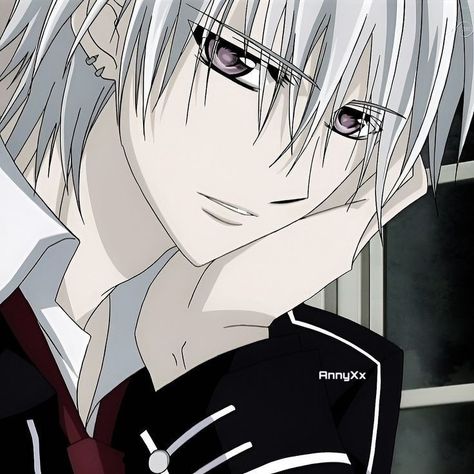 Zero Anime Vampire Knight, Zero Pfp Vampire Knight, Zero From Vampire Knight, Zero Kiryu Icon, Zero Vampire Knight Icon, Anime Vampire Pfp, Vampire Knight Pfp, Anime Vampire Guy, Zero Vampire Knight