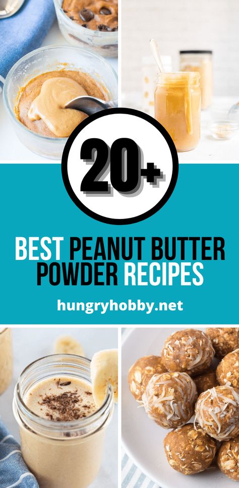 Peanut Butter Powder Smoothie, Pb Powder Recipes, Pb Fit Recipes, Powdered Peanut Butter Recipes, Pbfit Recipes, Butter Powder Recipes, Pb Recipes, Peanut Butter Powder Recipes, Pb2 Recipes