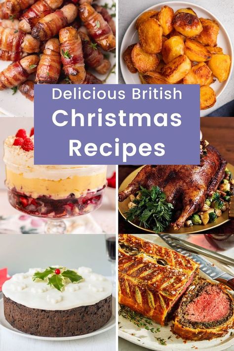 British Christmas Food Ideas English Christmas Food, Traditional English Christmas Dinner, British Christmas Dinner, English Christmas Traditions, English Christmas Dinner, Traditional English Christmas, Traditional English Food, Homemade Christmas Cake, English Dishes