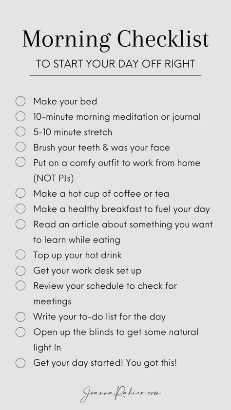 Morning Checklist, Motivasi Diet, Boss Motivation, Girl Routine, Morning Meditation, Self Care Bullet Journal, Routine Ideas, Girl Boss Motivation, Vie Motivation