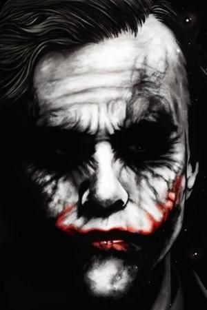 Dark Knight Joker, The Dark Knight, The Joker, Dark Knight, The Face, Black And White, Makeup, Red, White