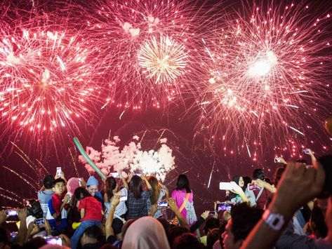 13 quirky Filipino New Year traditions | Community – Gulf News Nye Traditions, Chinese New Year Traditions, New Years Eve Traditions, Easy Homemade Christmas Gifts, New Years Traditions, Party Tickets, New Year's Food, New Year Fireworks, Philippine News