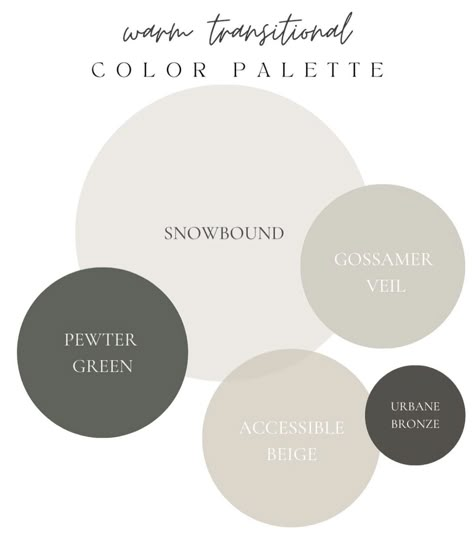 Transitional Color Palette, Warm Transitional, Transitional Interiors, Paint Color Inspiration, Fireplace Designs, House Color Palettes, Paint Color Schemes, House Color Schemes, Sherwin Williams Paint Colors