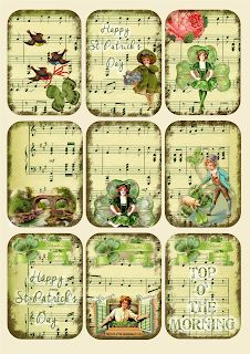 Penniwigs: Free Graphics, Printables, Paper Fun, Lore and More: February 2016 St Patricks Printables, March Ideas, St Patricks Decorations, Vintage Shamrock, Planner Journaling, Free Vintage Printables, Harlequin Pattern, St Patrick's Day Decorations, Holiday Images