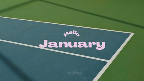 A minimalistic wallpaper for a wonderful start to your New Years. Welcome this January with a smile and positive attitude. #Wallpaper #macwallpaper #January #Green #tenniscourt #aesthetic #minimalistic #newupdate #positive #wordswallaper #aestheticword #PinkGreen # Pink # Green #shadow 😍