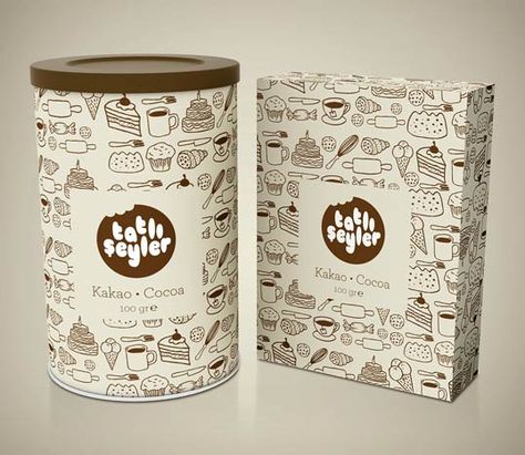 hand drawing illustration packaging design Menu Vintage, Best Packaging Design, Retro Packaging, Bakery Packaging, Unique Packaging, Bakery Logo Design, Graphic Design Packaging, Chocolate Packaging, Packaging Labels Design