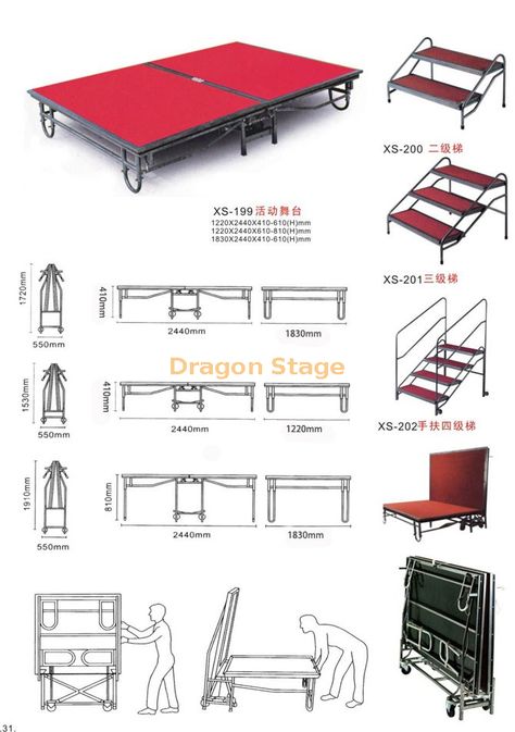 steel folding stages (11) Portable Stage, Dj Stage, Performance Stage, Event Stage, Concert Stage, Iron Steel, Red Square, House Plan, Low Price