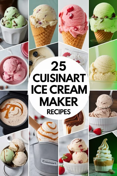 Cuisinart ice cream maker recipes: 25 easy, delicious recipes for your Cuisinart ice cream maker. From classic vanilla and chocolate to creative combinations, these recipes will have you screaming for more. Discover tested recipes optimized for Cuisinart ice cream makers. I’ve Cream Machine Recipe, Recipes For Cuisinart Ice Cream Maker, Cuisinart Ice Cream Recipes Vanilla, Homemade Ice Cream With Ice Cream Maker, Frozen Yogurt Recipes Machine Cuisinart, Cuisinart Ice Cream Recipe, Ice Cream Cuisinart Recipes, 1.5 Qt Ice Cream Maker Recipes, No Cook Ice Cream Recipes Machine