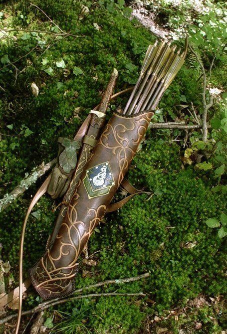 Will you consider archery for self-defense and hunting? Read on to see how a bow and arrow might be essential for survival. #bushcraft Arrow And Bow, Dragon Age Origins, Traditional Archery, Wood Elf, An Arrow, Bow Arrows, Bow Hunting, Legolas, Quiver