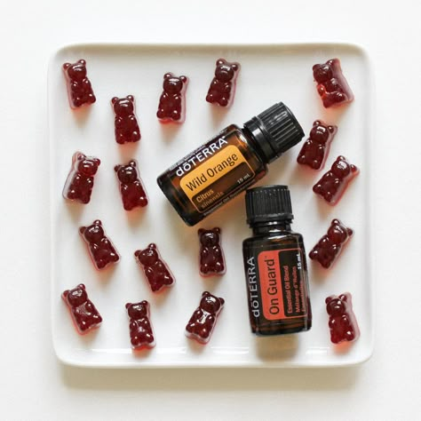 Healthy Gummies, Oils For Colds, Wild Orange Essential Oil, Cooking With Essential Oils, Doterra Recipes, Essential Oils For Colds, Are Essential Oils Safe, Stone Diffuser, Doterra Essential Oils Recipes