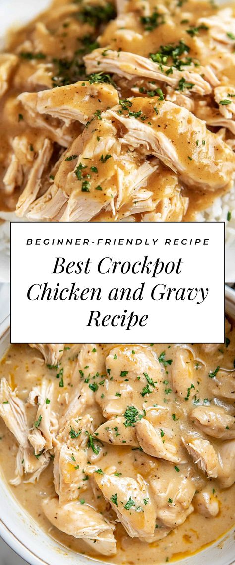 Image for Best Crockpot Chicken and Gravy Recipe Meals In The Crockpot, Crock Pot Chicken Gravy Recipes, Crock Pot Grilled Chicken, Chicken And Gravy Crockpot 3 Ingredients, Healthy Sunday Crockpot Meals, Crockpot Chicken In Gravy, Biscuits And Chicken Gravy, Chicken With Chicken Gravy, Crockpot Chicken Over Mashed Potatoes