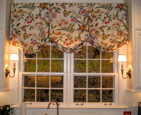 Balloon Shades, Balloon Valance, Balloon Curtains, Dining Room Curtains, Kitchen Valances, Kitchen Window Treatments, Valance Window Treatments, Custom Bedding, Valances