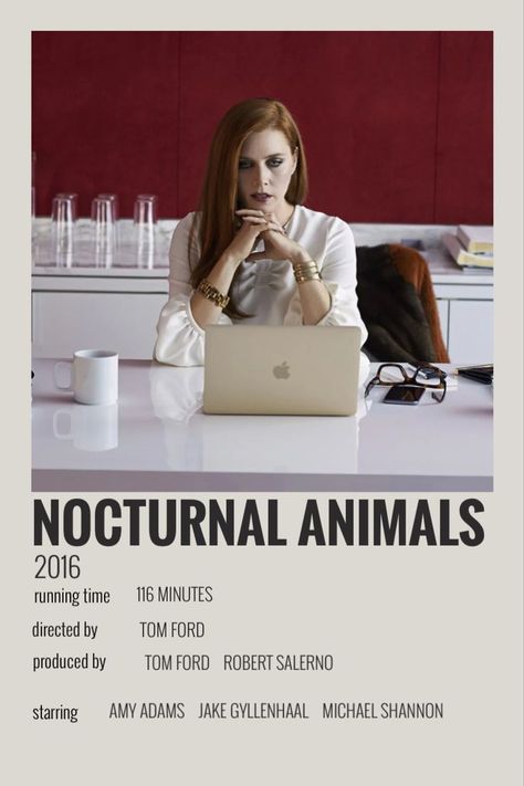 Nocturnal Animals Poster, Nocturnal Animals Movie, Best Movies List, Movies To Watch Teenagers, Most Paused Movie Scenes, Pause Button, New Movies To Watch, Movie Recommendations, Girly Movies