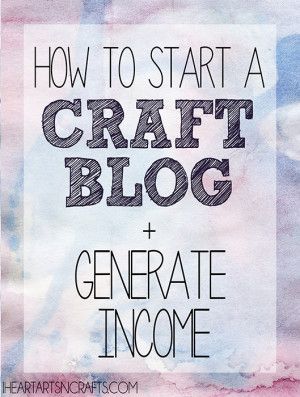 How To Start A Craft Blog And Generate Income Arts N Crafts, Side Income, Parenting Blog, A Craft, How To Set Up, Craft Blog, Craft Business, Teacher Stuff, Diy Blog