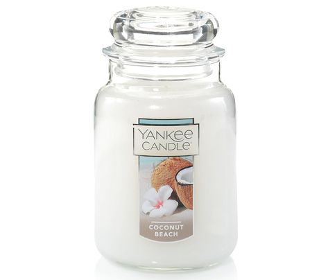 Beach Jar, Beach Scent, Coconut Beach, Yankee Candle Scents, Coconuts Beach, Coconut Candle, Yankee Candles, Beach Candle, Tea Recipe