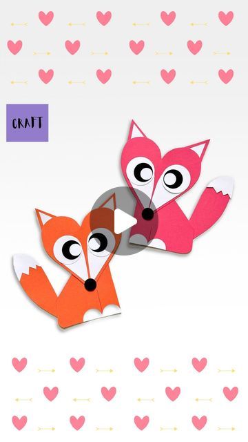 Arts & Crafts | Unboxing Surprises on Instagram: "Cute Paper Fox 🦊 Simple Craft for Kids

#creativekidschannel #cutecrafts #papercrafts #craftsforkids #crafts #craftideas #simplecrafts #easycrafts #homeeducation #diyforkids #homeschool #fox #foxcraft" Fox Crafts For Kids, Paper Fox, Fox Crafts, Cute Paper, Simple Craft, Fox Art, Craft For Kids, Kid Crafts, Easy Crafts For Kids