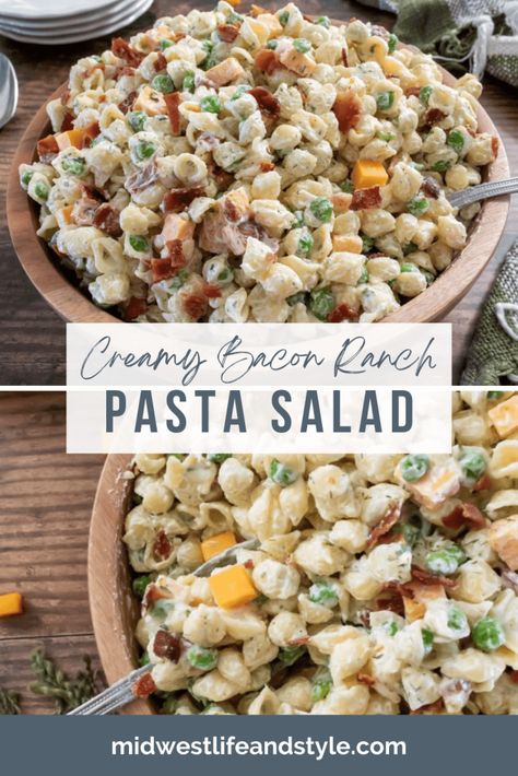 Suddenly Salad, Bacon Ranch Pasta, Bacon Ranch Pasta Salad, Cold Pasta Salad Recipes, Ranch Pasta Salad, Ranch Pasta, Cold Pasta Salad, Bacon Pasta, Pasta Salad Recipe