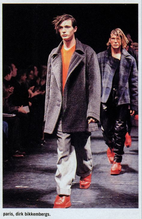 Dirk Bikkembergs red Velcro boots akira boots Dirk Bikkembergs, Leather Garments, Brand Research, Walter Van Beirendonck, Jun Takahashi, Style Reference, Fall Winter Collection, Runway Collection, Dries Van Noten