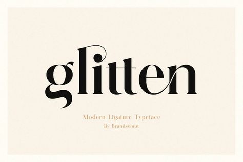 Glitten Font - Dafont Free Typographie Logo, Great Logo Design, Inspiration Typographie, Classy Fonts, Business Fonts, Elegant Serif Fonts, Trendy Fonts, Minimalist Font, Modern Serif Fonts