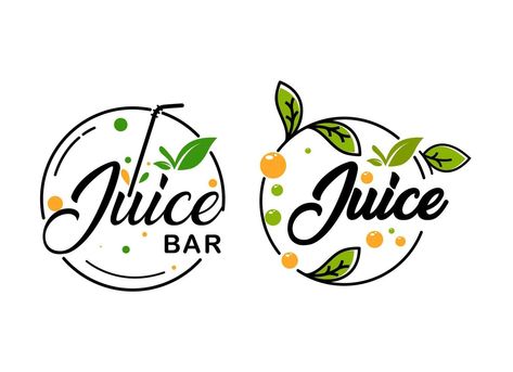 Juice Bar Logo, Boba Business, Fresh Juice Bar, Bar Logo Design, Mango Logo, Boost Juice, Juice Bar Design, Juice Logo, Buah Dan Sayur