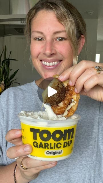 MacKenzie Smith on Instagram: "I’m going to let you in on a little grilled cheese secret! Adding @TOOM Original Garlic Dip to your grilled cheese sandwich is the quickest and easiest upgrade you will ever make in your entire life!! NGL, the long standing argument in the grilled cheese world has always been about butter vs mayo on the outside of the bread but y’all, there is a new competitor in town that everybody better get ready for! This garlic based spread not only crisps up the outside of the grilled cheese beautifully but it adds SO MUCH GARLICKY GOODNESS inside that not only tastes amazing but it makes the entire sandwich taste like creamy garlic bread!!! You’re going to lose your mind when you try it and I can’t wait to hear what you think! You can now find the 16oz TOOM Original Ga Toom Garlic Dip Recipes, Toom Garlic Dip, Roast Beef Dip, Gouda Sandwich, Garlic Dip Recipes, Fun Sandwiches, Mackenzie Smith, Mayo Sandwich, Beef Dip