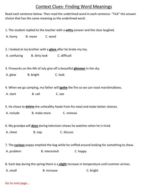 Context Clues Worksheets 1st Grade, Money Math Worksheets, Alien Words, Worksheets 1st Grade, Context Clues Worksheets, Substitute Binder, Advance English, Kindergarten Math Worksheets Free, Word Meanings