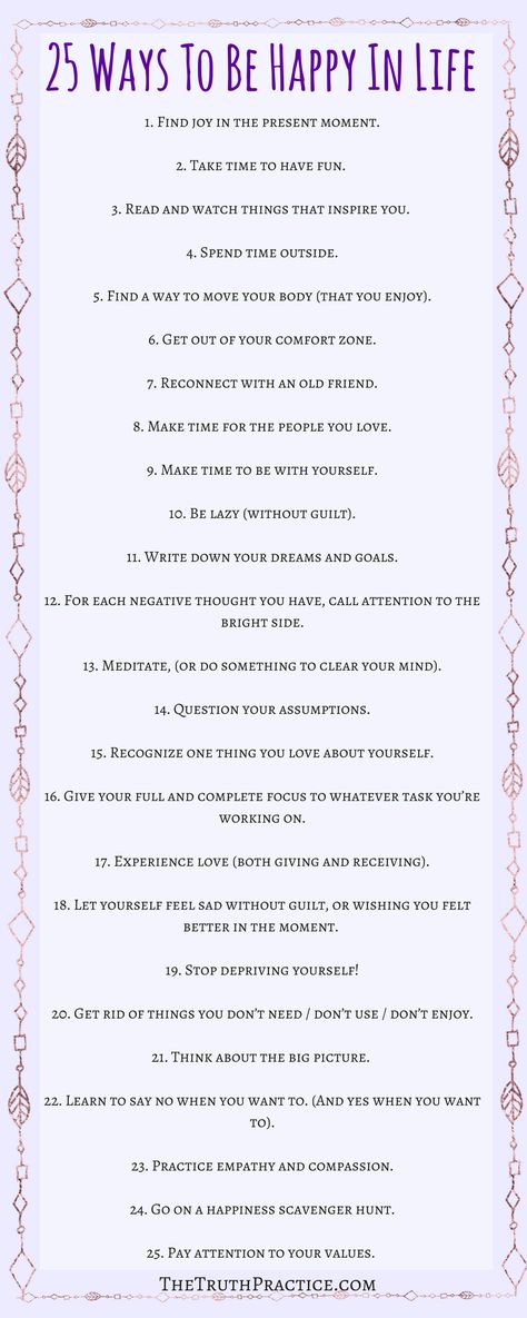 CLICK THE PIN TO READ MORE in depth tips on how to incorporate these tips into your daily life. 25 tips for how to be happy with yourself and life. You deserve to be happy. Get your FREE Inspiration Printable Checklist and Inspiration Journal Pages. Go to TheTruthPractice.com to read more about inspiration, authenticity, manifesting your dreams, self-love & self-care. Be Happy With Yourself, Quotes About Change In Life, Ways To Be Happy, Change In Life, Manifest Success, Quotes About Change, Ways To Be Happier, How To Be Happy, Be Authentic