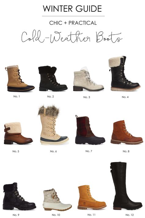 You don't have to sacrifice style for warmth when it comes to winter boots. Here's a guide to the best boots that will keep your feet toasty and dry! Shoes Glitter, Winter Boots Outfits, Warm Winter Boots, Stylish Winter Outfits, Cold Weather Boots, Weather Boots, Winter Shoes For Women, Waterproof Winter Boots, Trendy Winter