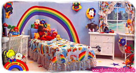 Kidcore Room, Dreamcore Weirdcore, Girl’s Room, Rainbow Brite, Room Accessories, Bed Set, Cool Rooms, Dream Room, Room Inspo