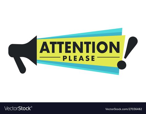 Important Announcement Image, Attention Please Sign, Attention Please Images, Alert Logo, Baby Door, Exclamation Mark, School Reunion, Luck Quotes, Good Luck Quotes