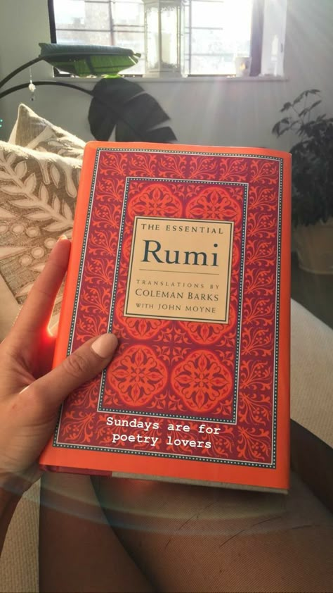 How To Read A Book In A Day, Healing Books Spiritual, Poem Books Aesthetic, Poem Books To Read, Poetry Books To Read, Spiritual Books To Read, Rumi Books, Starfield Library, Enlightenment Books