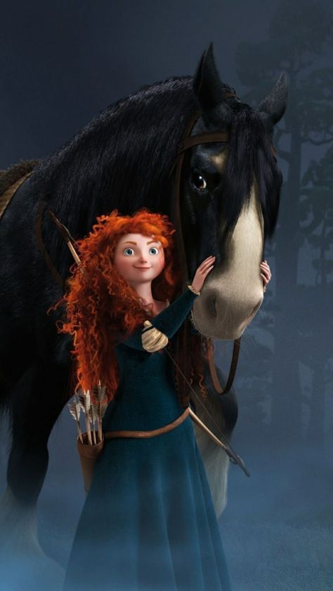 Prenses Merida, Brave Wallpaper, Merida Disney, Princess Merida, Disney Brave, Merida Brave, Images Disney, Unique Photos, Dream Horse