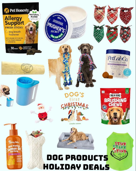 Don't forget your dog this holiday season! They're family too! Afforadble dog gifts & stocking stuffers. #pet #dog #holiday #christmas #gifts #amazondeals #amazonpet #amazon #blackfridaydeals #stockingstuffer #dogtreats #dogtoy #grooming #pethealth contains influencer link Dog Christmas Gift Ideas, Dog Christmas Gift, Dog Holiday, Dog Christmas, Holiday Christmas Gifts, Pet Health, Pet Dog, Dog Treats, Holiday Christmas