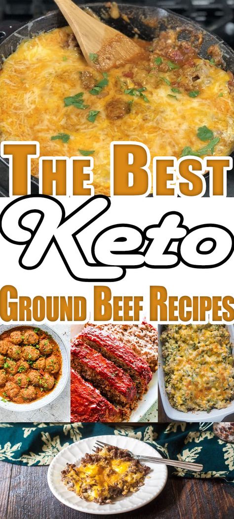 Ground Beef Recipes Keto, Beef Recipes Keto, Keto Hamburger, Keto Ground Beef Recipes, Healthy Hamburger, Best Ground Beef Recipes, Ground Beef Keto Recipes, Hamburger Recipe, Keto Ground Beef