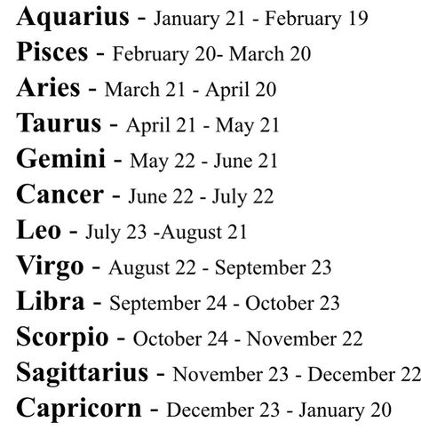 Don't know your zodiac sign? Just find your birthday. Crystals Zodiac Signs, June Zodiac Sign, Do Splits, June Zodiac, Find Your Zodiac Sign, April Zodiac, All The Zodiac Signs, Crystals Zodiac, Happy Sunday Morning