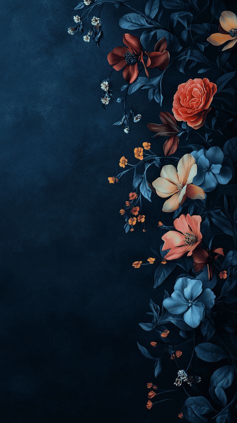 18 Enchanting Floral Wallpapers to Completely Revamp Your Screen 26 Phone Screen Wallpaper Nature, Iphone Wallpaper Aesthetic Dark Academia, Dark Floral Phone Wallpaper, Romantic Goth Wallpaper Iphone, Winter Floral Wallpaper Iphone, Unique Phone Backgrounds, Peaceful Phone Wallpaper, I Pad Lock Screen Wallpaper, Text Background Wallpapers