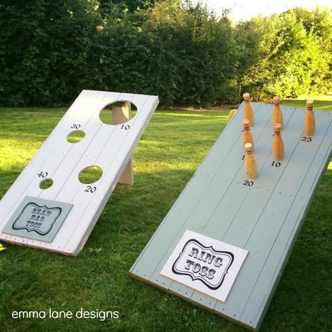 Guest Entertainment, Diy Yard Games, Glazed Pecans, Outside Games, Kids Wedding Activities, Cornhole Game, Garden Games, Wedding Activities, בר מצווה