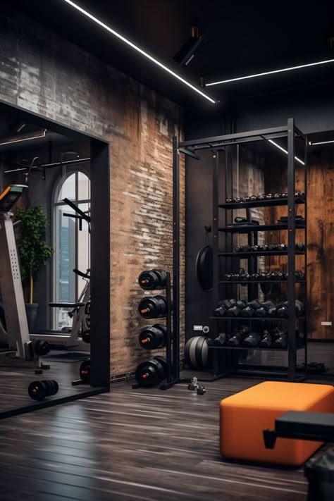 gym room gym interior gym interior design ideas gym design interior Barn Gym, Commercial Gym Design, Spa Hammam, Luxury Home Gym, Home Gym Inspiration, Gym Design Interior, Home Gym Setup, Industrial Style Home, Gym Setup