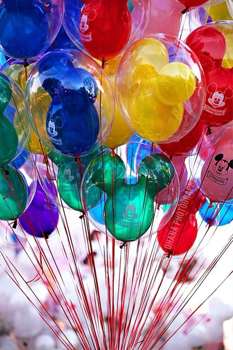 Disneyland Balloons, Disney Balloon, Pretty Balloons, Disney Balloons, Disneyland Pictures, Disney Photography, Disney Dreams, Disney Land, Disney Photos