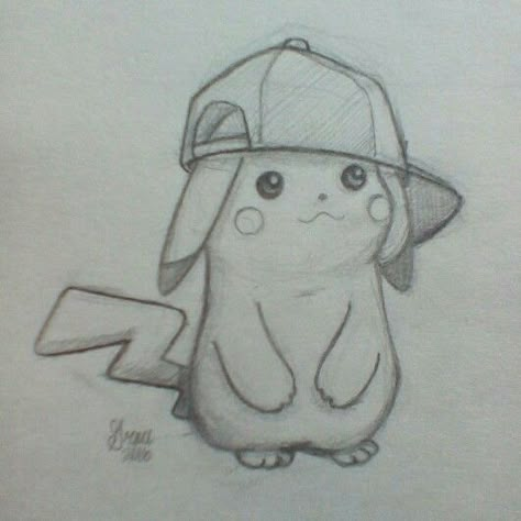 Pokemon Sketches Easy, Pokemon Character Drawing, Pokemon Art Draw Pencil, Cute Simple Drawings Disney Easy, Pokémon Drawing Ideas, Drawing Ideas Pikachu, Super Easy Sketches, Drawing Ideas Easy Pokemon, Character Easy Drawings