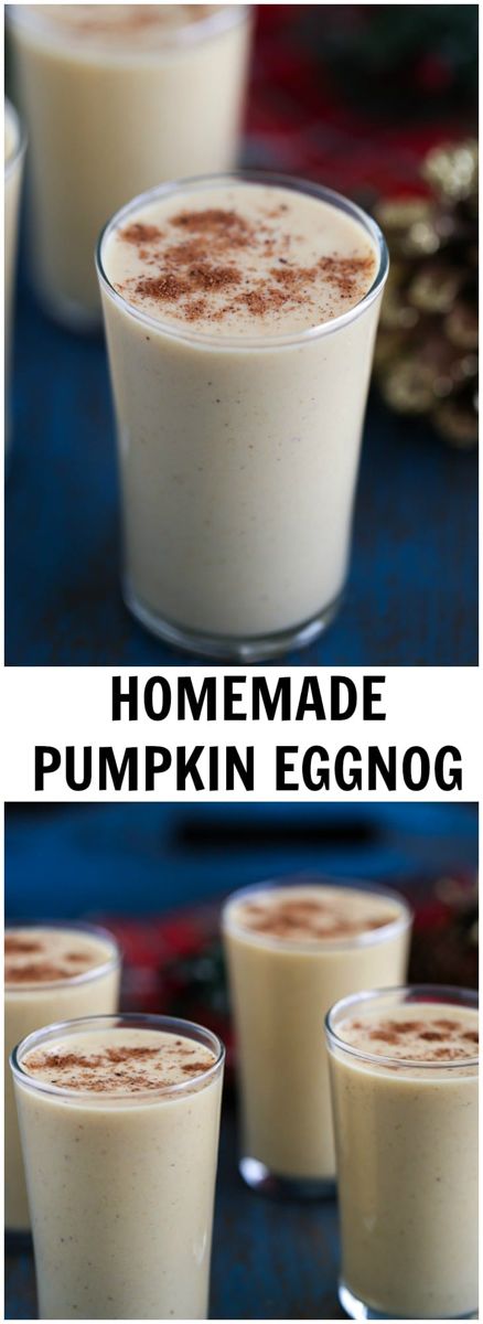 Pumpkin Eggnog with Bourbon Pumpkin Eggnog Recipe, Slainte Mhath, Pumpkin Eggnog, Chai Pudding, Eggnog Recipe Homemade, Eggnog Recipes, Homemade Eggnog, Pumpkin Dishes, Eggnog Recipe